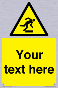 Custom Trip Hazard Sign